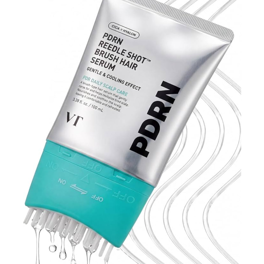VT - PDRN Reedle Shot Brush Hair Serum