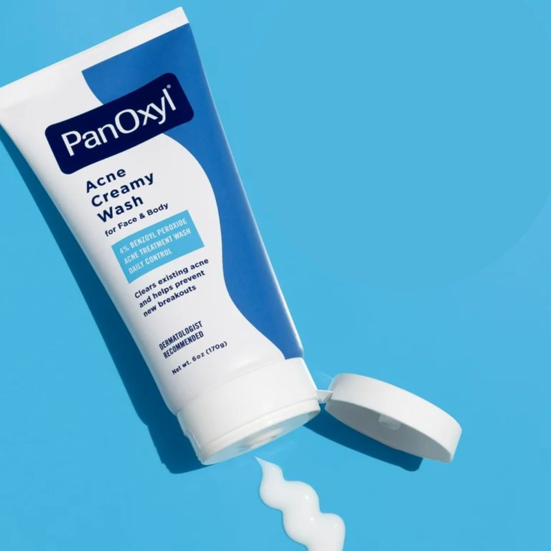 PanOxyl, Acne Creamy Wash, For Face & Body