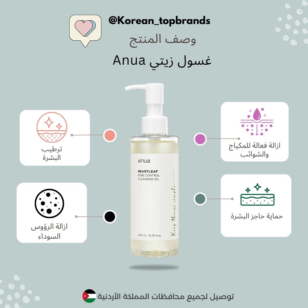 Anua Heartleaf Pore Control Cleansing Oil