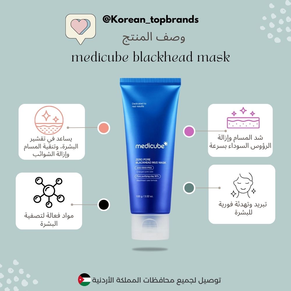 medicube - Zero Pore Blackhead Mud Mask