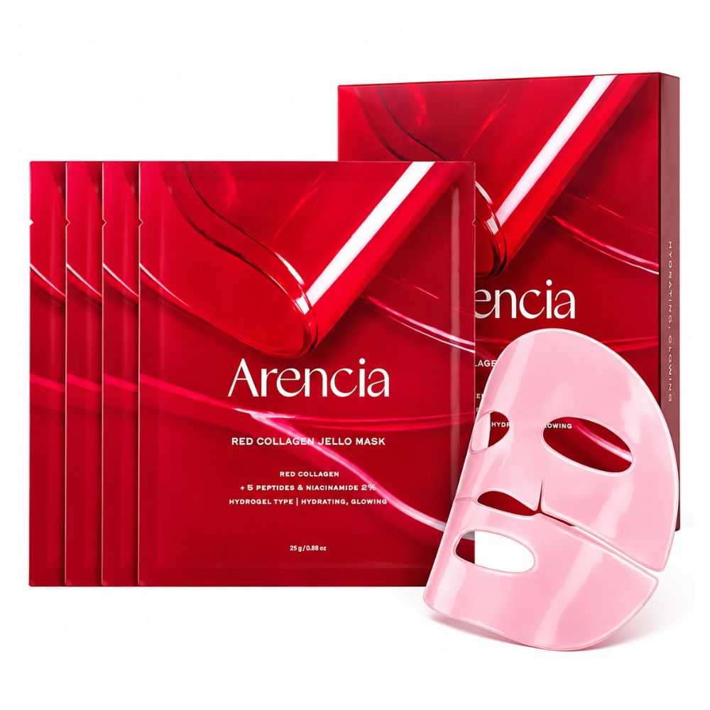 Arencia - Red Collagen Jello Mask Set