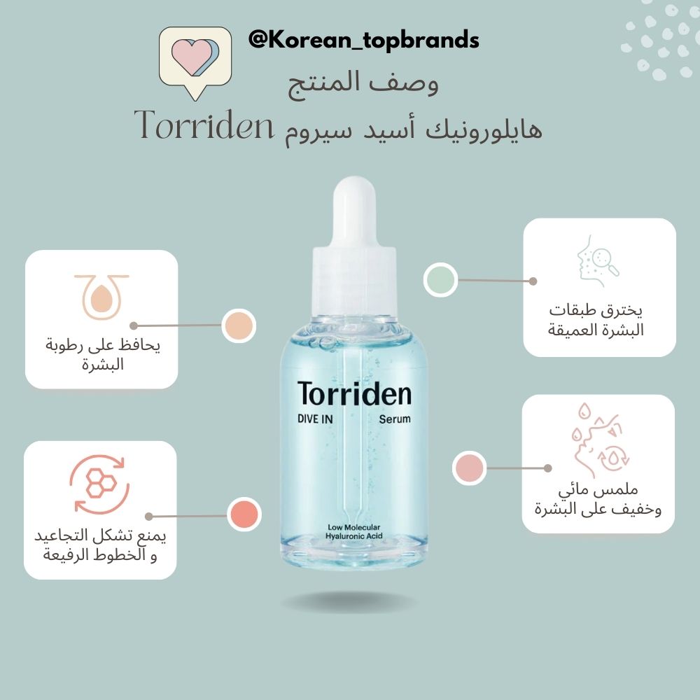 Torriden - DIVE-IN Low Molecule Hyaluronic Acid Serum