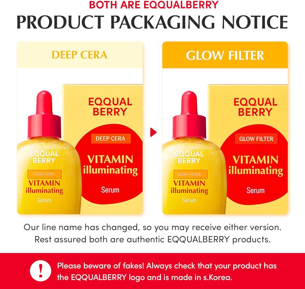 EQQUALBERRY - Vitamin Illuminating Serum